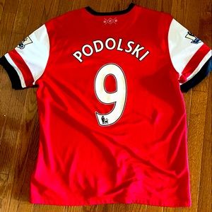 Nike Arsenal home shirt 2012-14 of Lucas Podolski